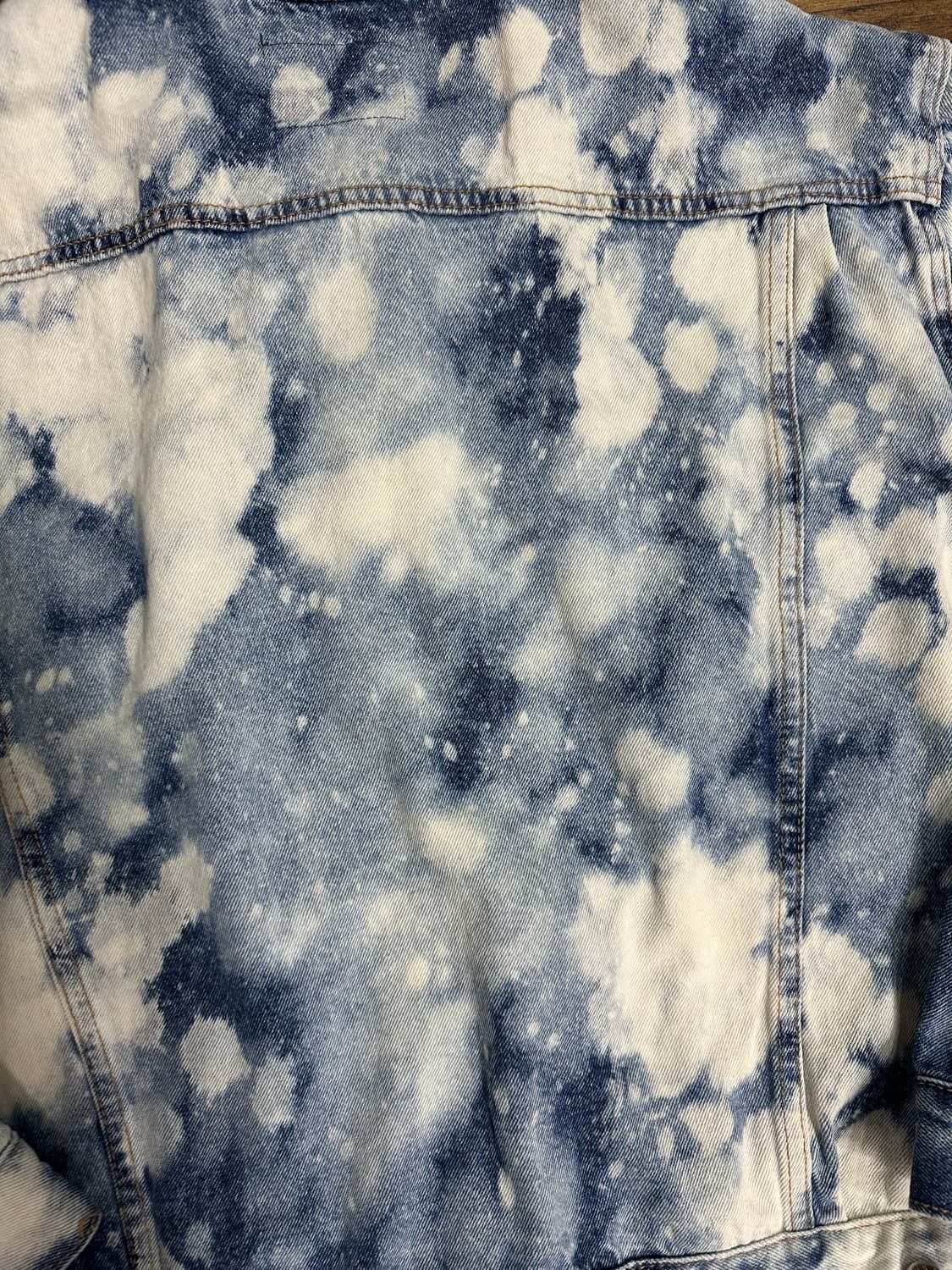 원오어투 Oneortwo 블리치 데님 구름워싱 자켓 105-110사이즈 상품이미지5