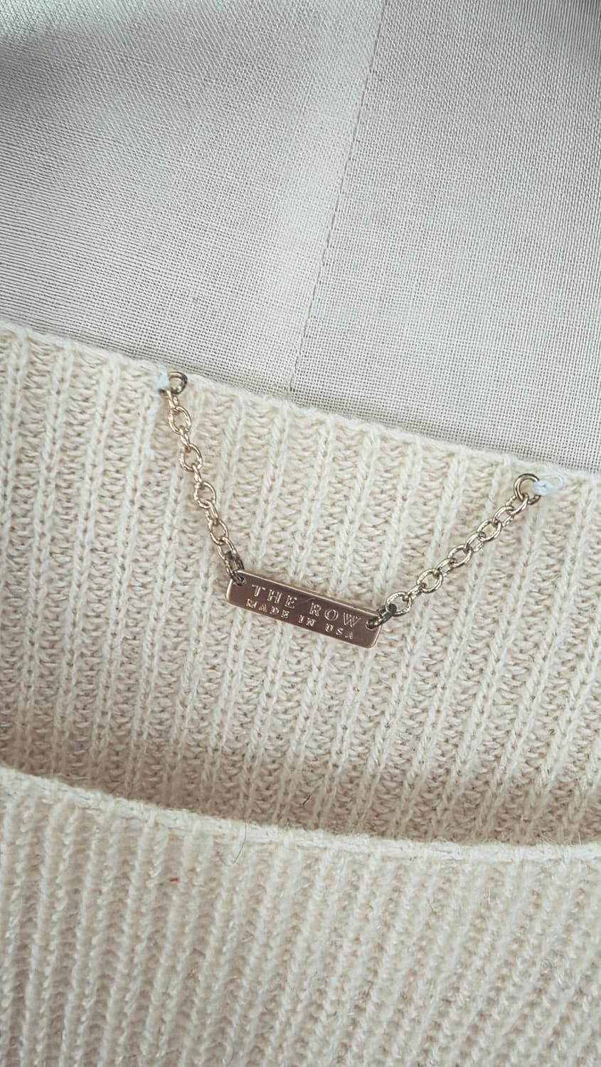 THE ROW 스트라이프 캐시미어 니트 M 더로우 상품이미지3