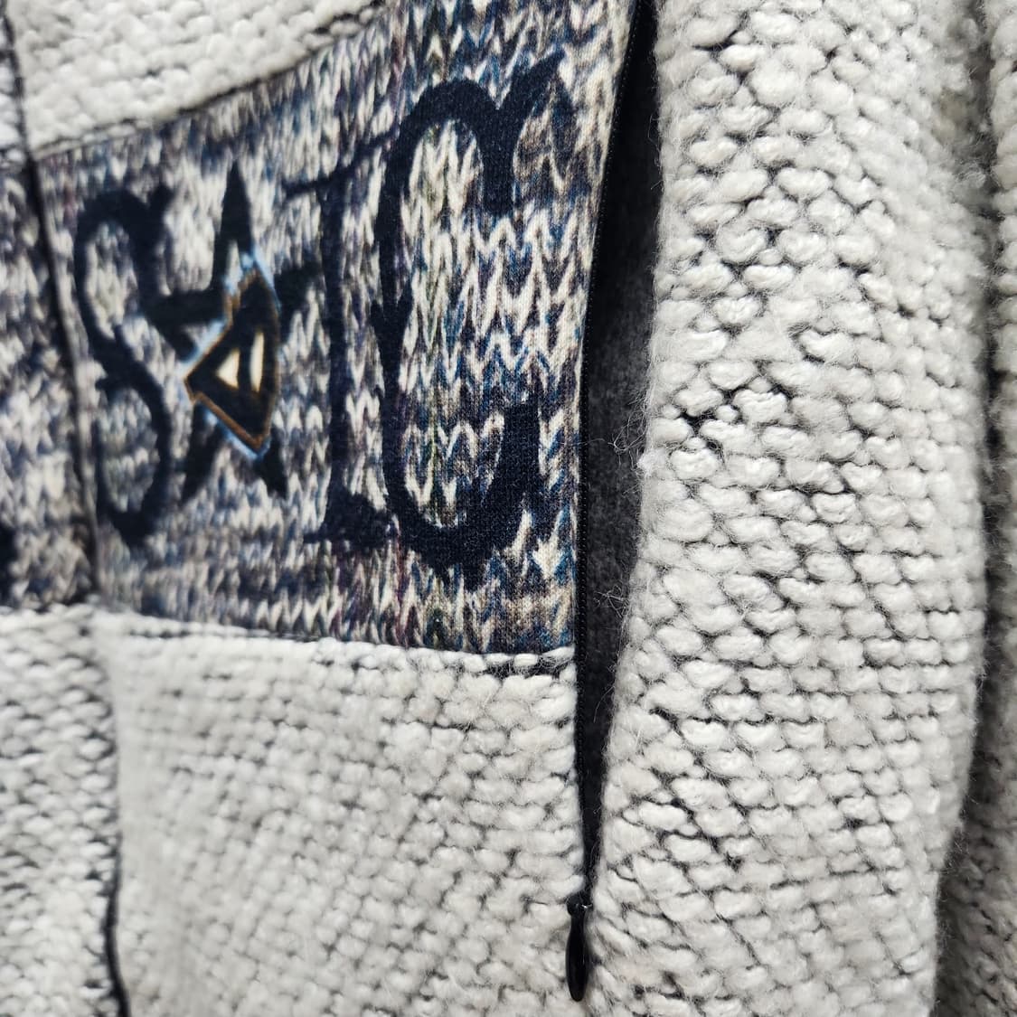 한섬 SJSJ 디테일 빈티지 니트 롱 자켓 상품이미지3