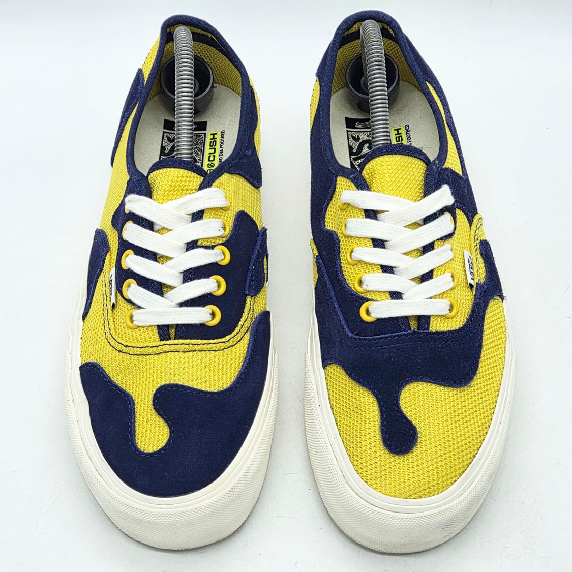 반스 볼트 UA 어센틱 VR3 LX 패치워크 블루/옐로우 (280) 상품이미지4