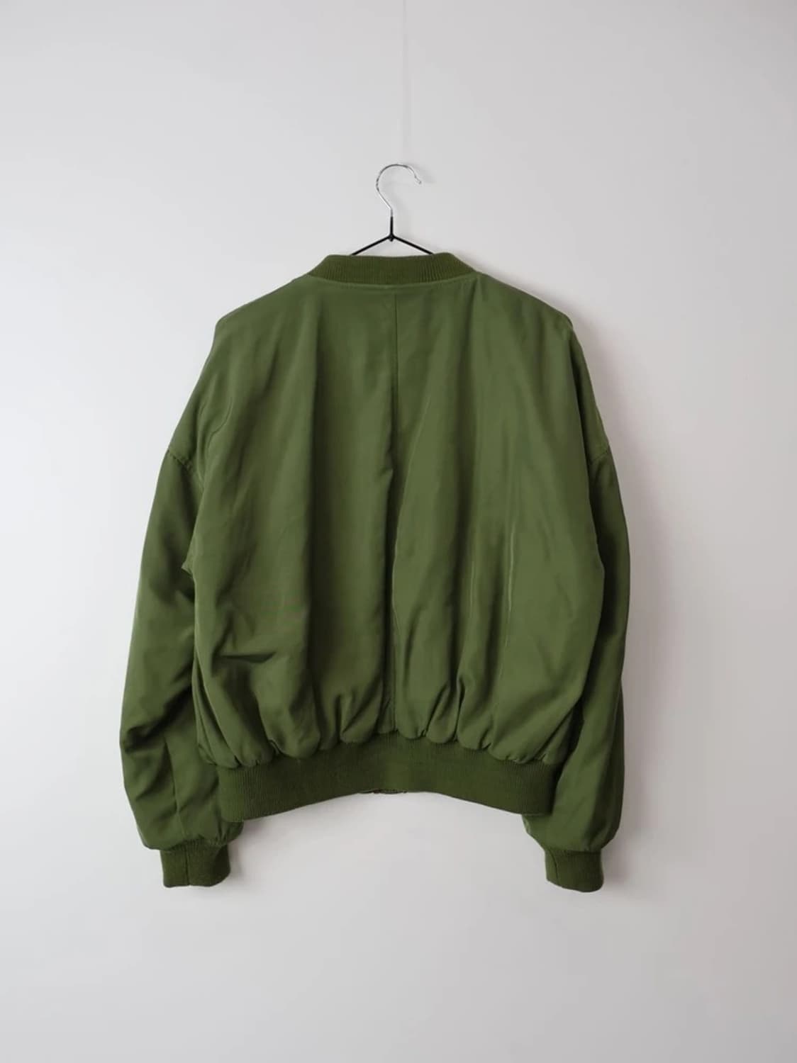 Riche Glamour Olive MA-1 Bomber Jacket 상품이미지3