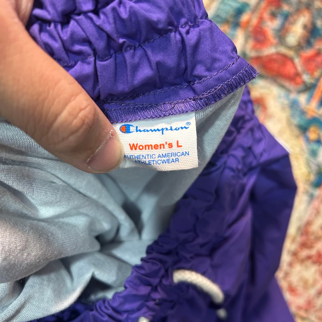 [L] 챔피온 우먼스 퍼플 롱 스커트 상품이미지2