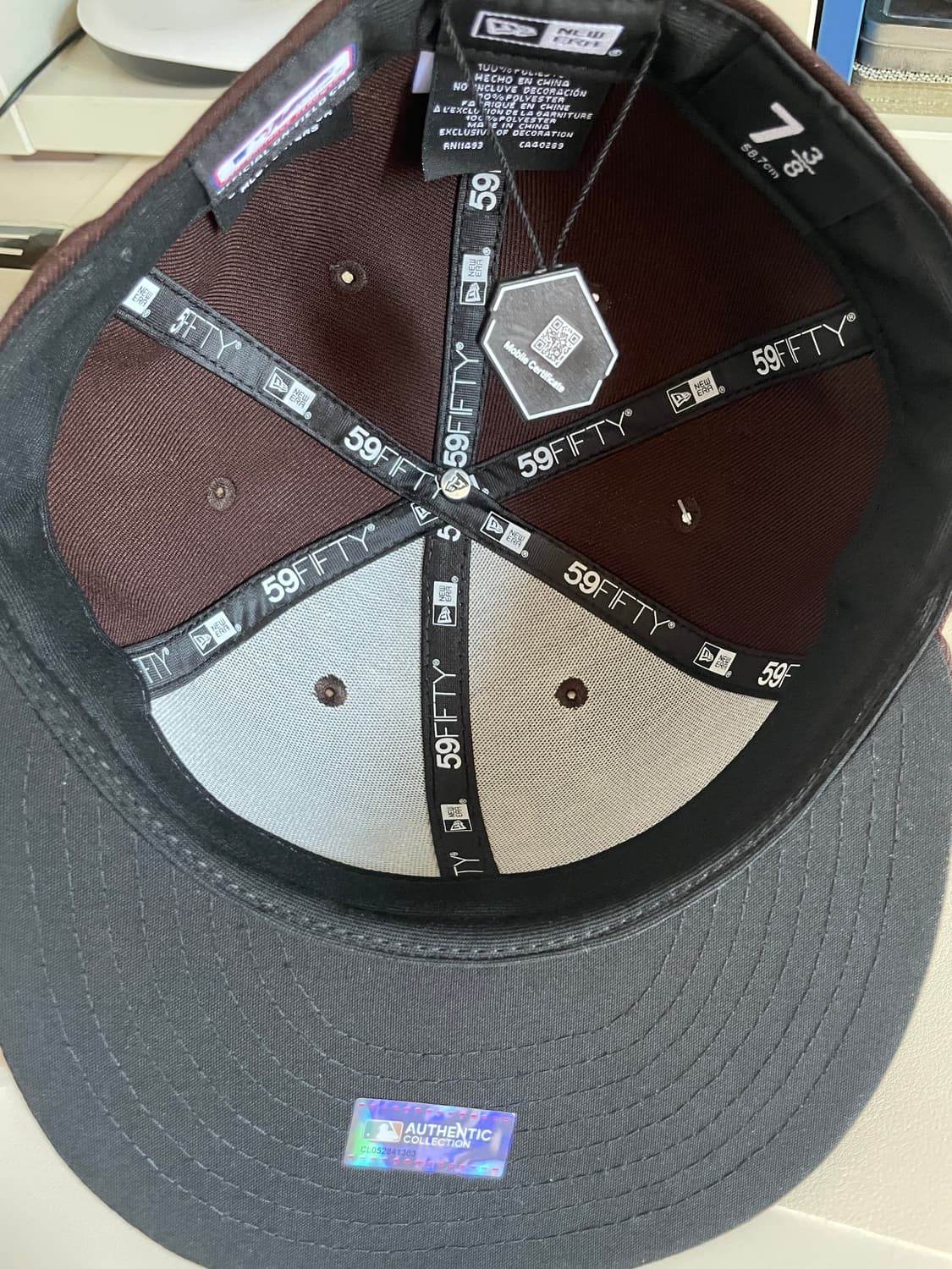 뉴에라 MLB 어센틱 샌디에이고 파드리스 브라운 상품이미지6
