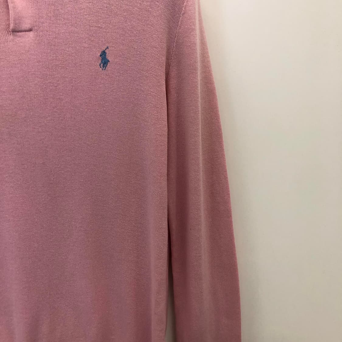 폴로 랄프로렌 피마코튼 니트카라티 S 상품이미지2