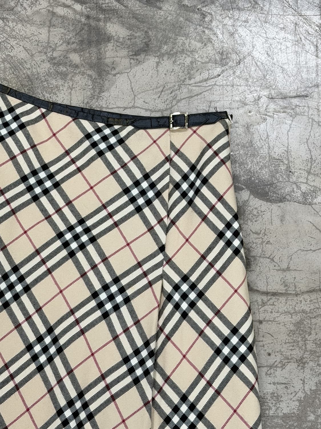 버버리 런던 노바 체크 롱 스커트 상품이미지2