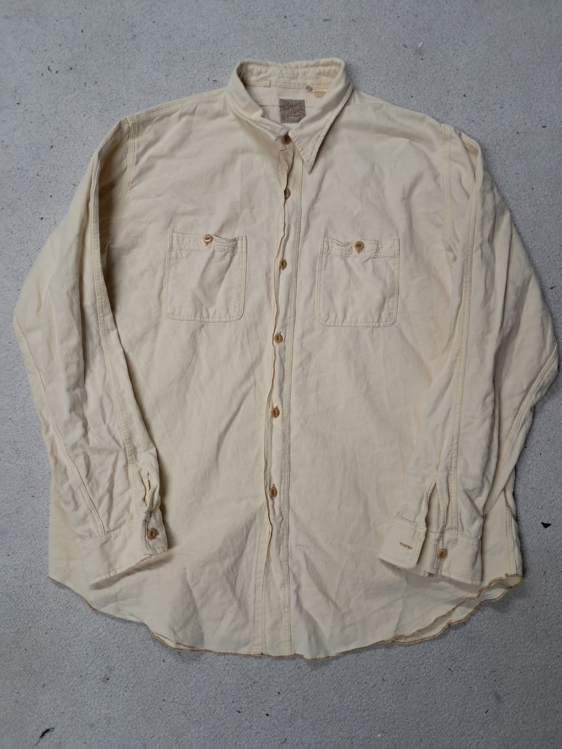 리바이스 Deluxe Shirt Cream 상품이미지1