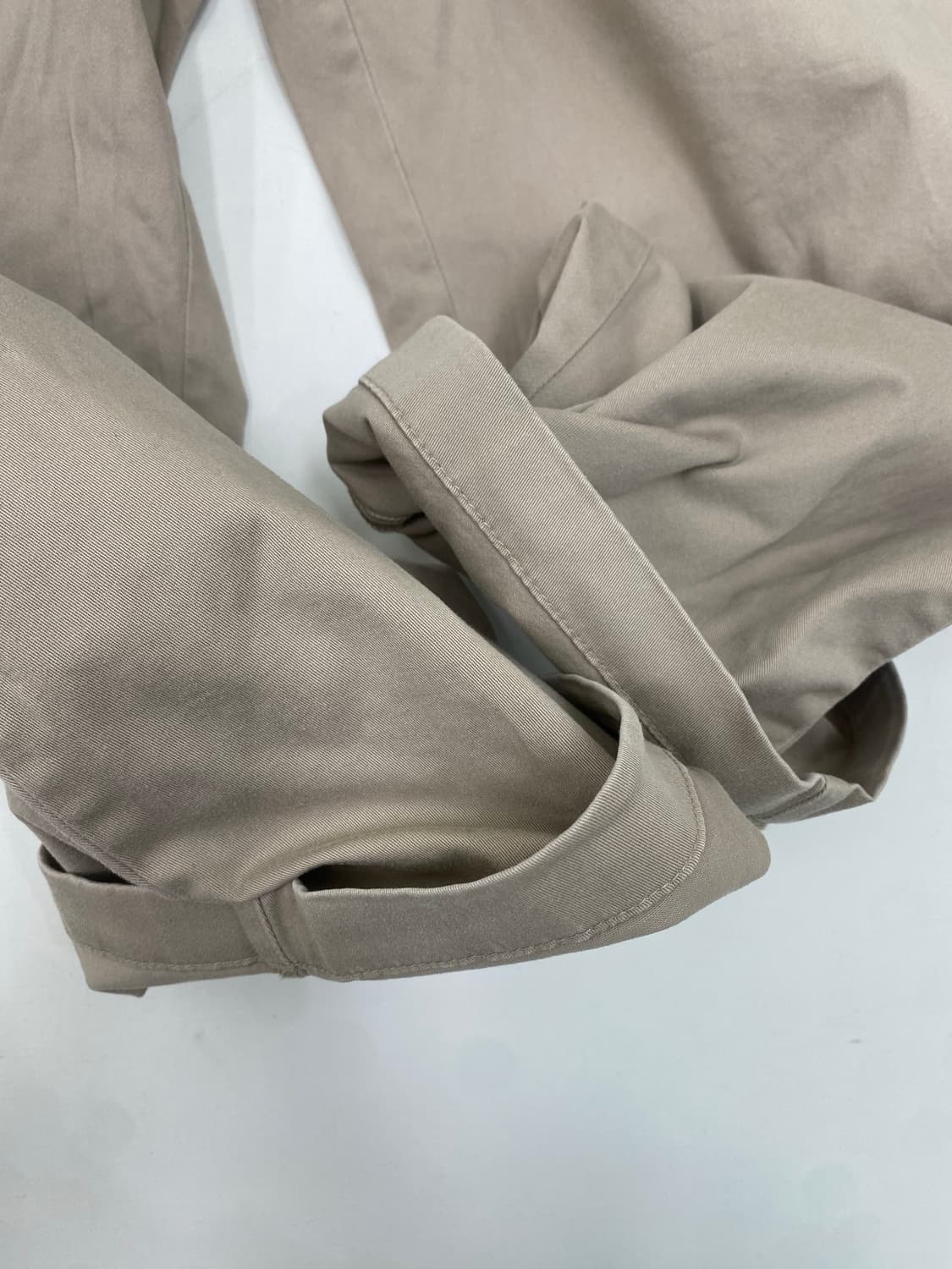 유니클로 베이지 밴딩 면바지 3XL 상품이미지5