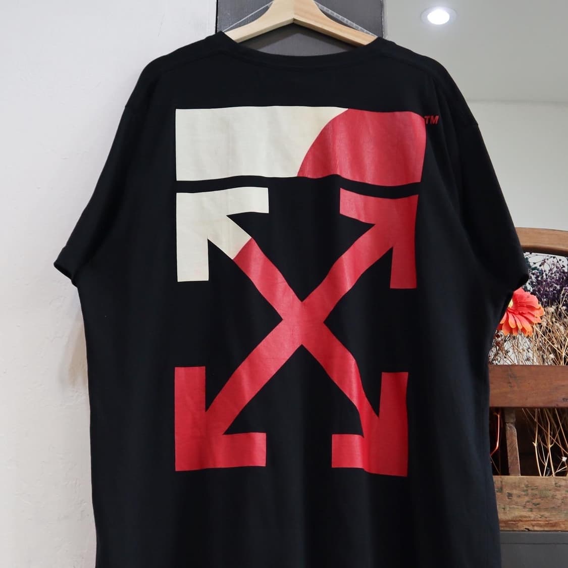 오프화이트 19ss 스플릿 로고 티셔츠 상품이미지5