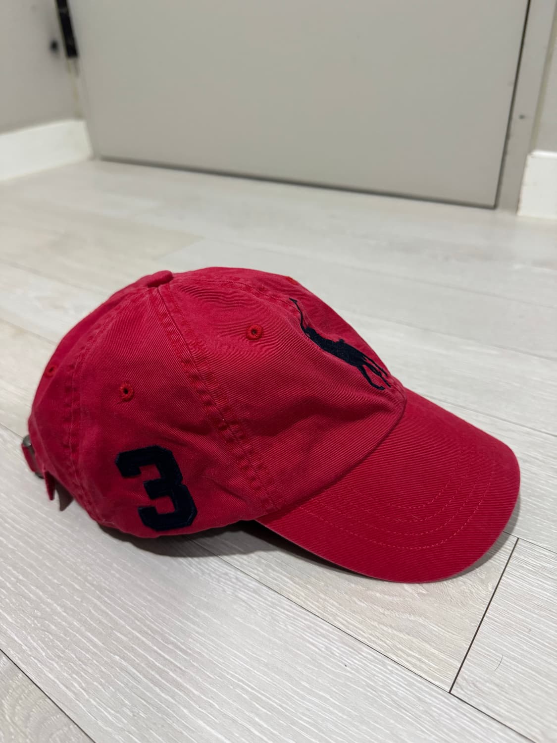 폴로 랄프로렌 빅포니 레드 볼캡  상품이미지3