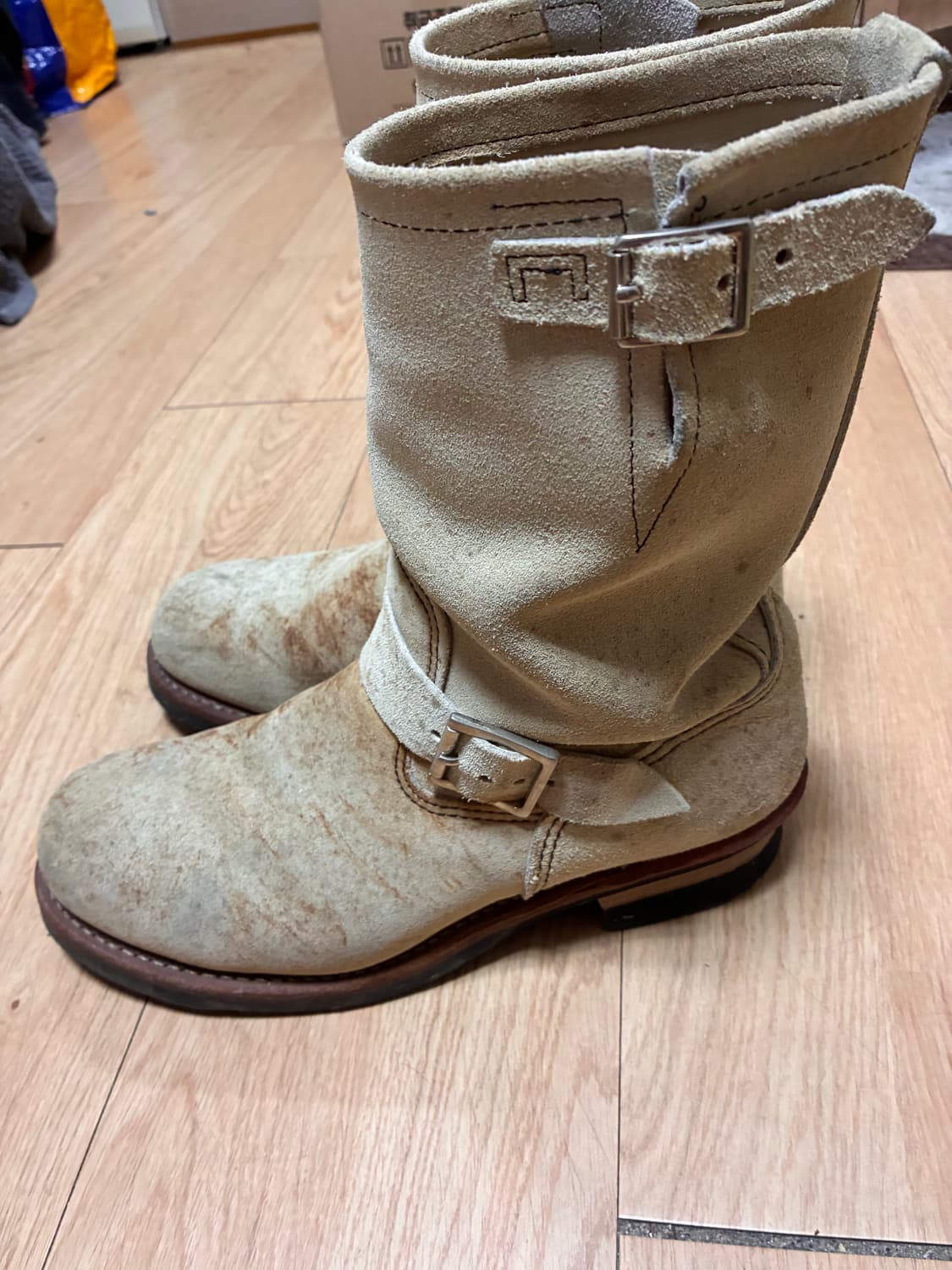 9.5D)레드윙 8268 러프아웃 엔지니어부츠 상품이미지2