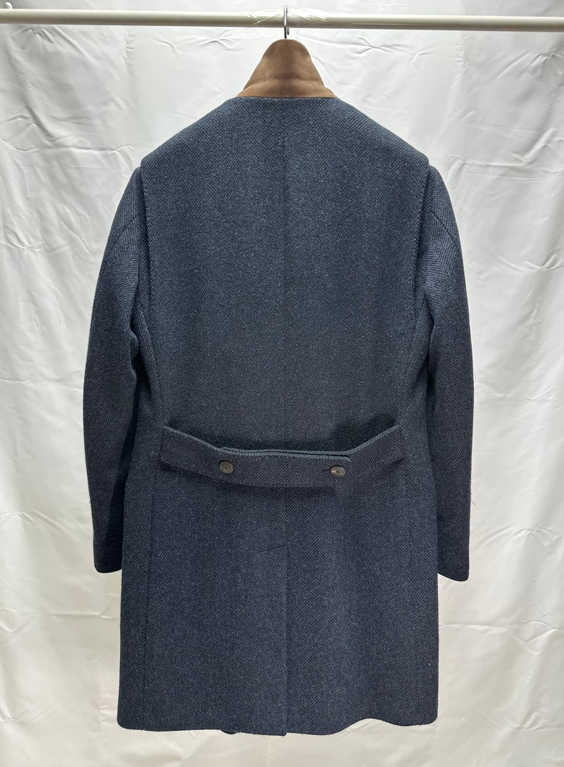 로로피아나 마틴게일 캐시미어 코트 48(100~105) 민트급 판매 상품이미지4