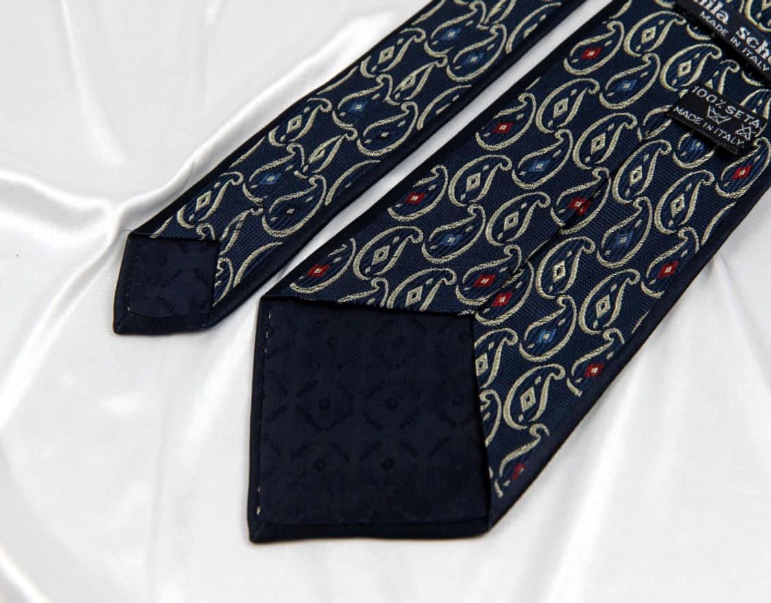 밀라숀 9.2cm A+등급 페이즐리 이태리 남자 명품 넥타이 상품이미지3