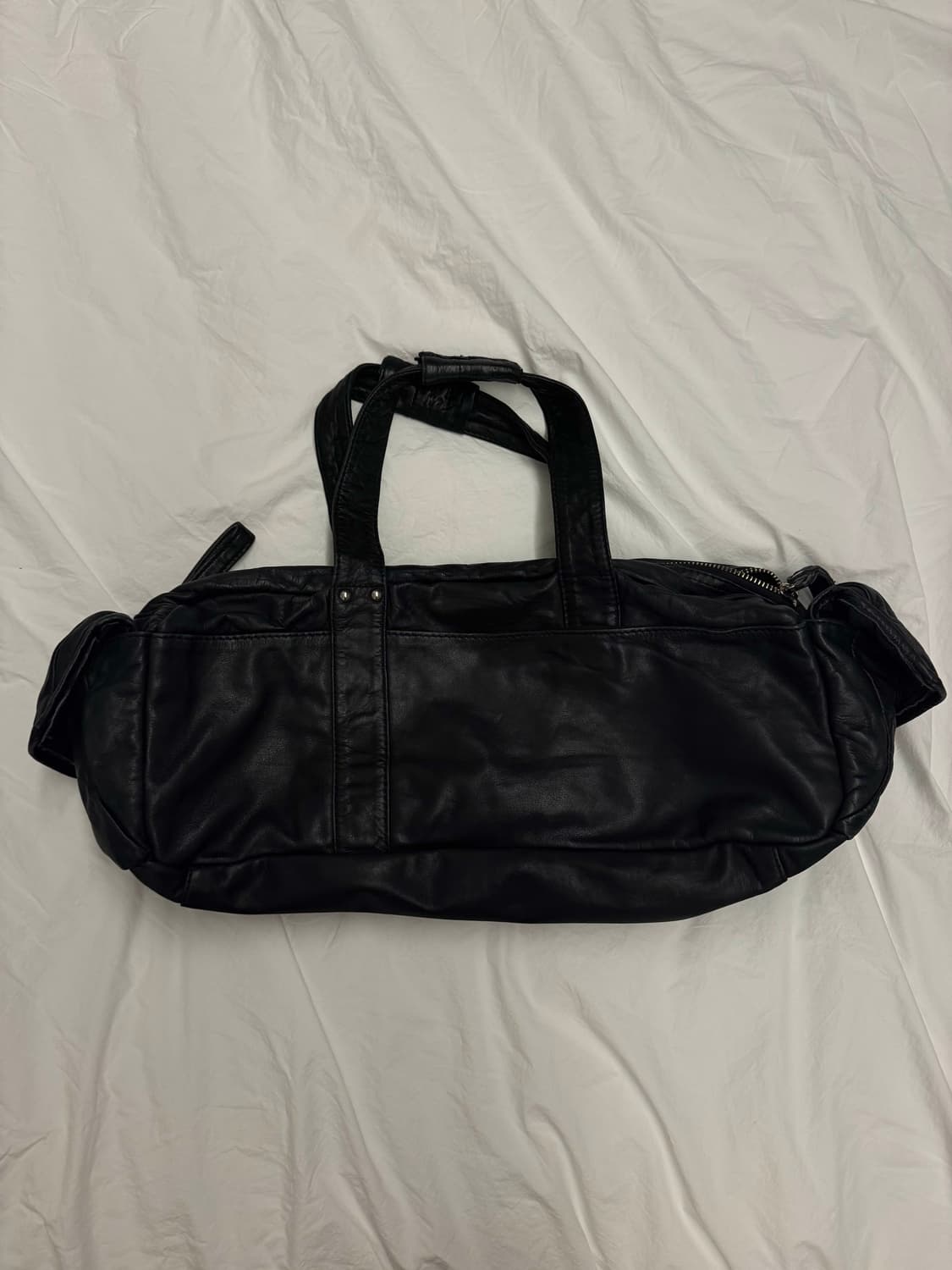 Yohji Yamamoto leather bag 요지야마모토 레더숄더백 상품이미지2