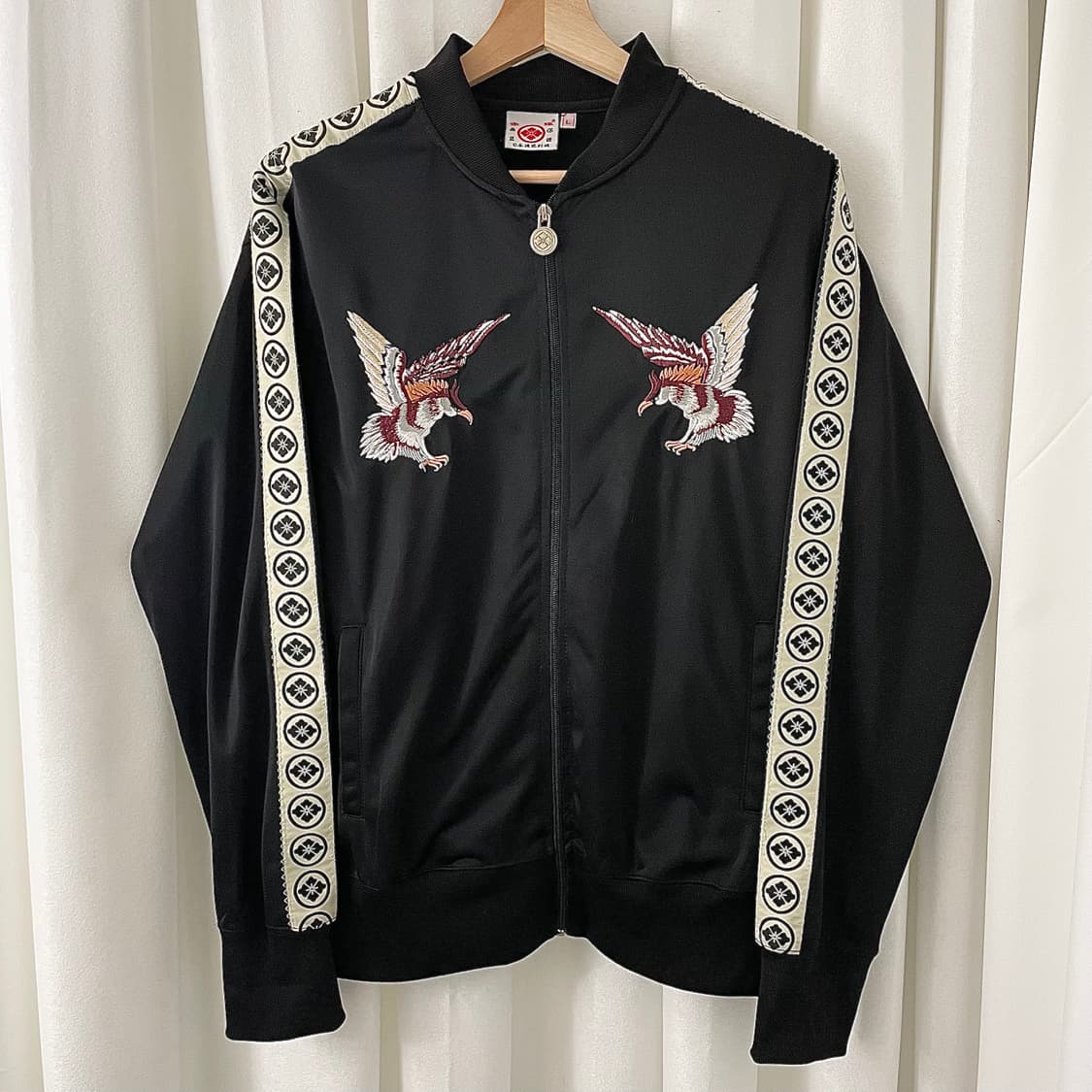 일본 빈티지 이글스 자수 스카쟌 상품이미지2