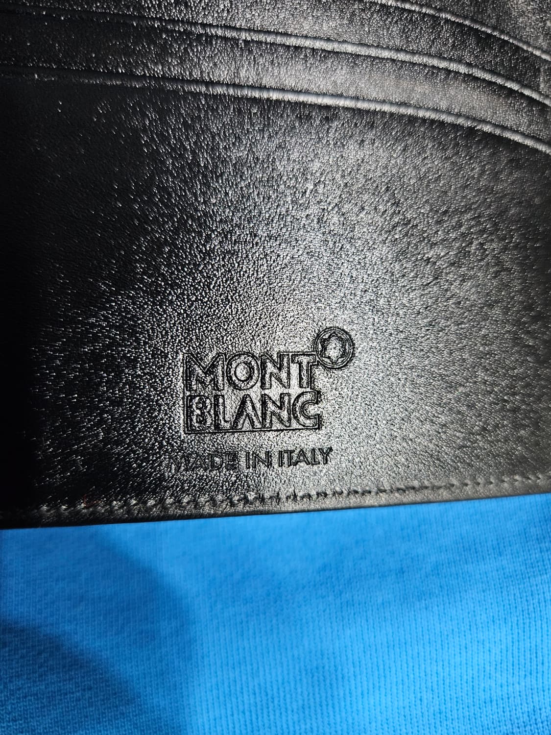 몽블랑 블랙컬러 남성 반지갑 상품이미지3