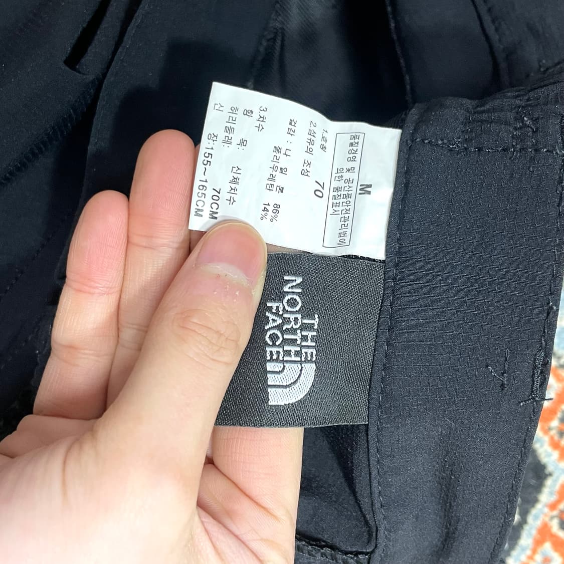 노스페이스 블랙 등산 아웃도어 팬츠 여성M 상품이미지5