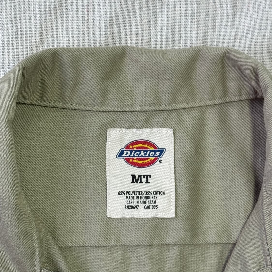 디키즈 베이지 워크셔츠 M 상품이미지5