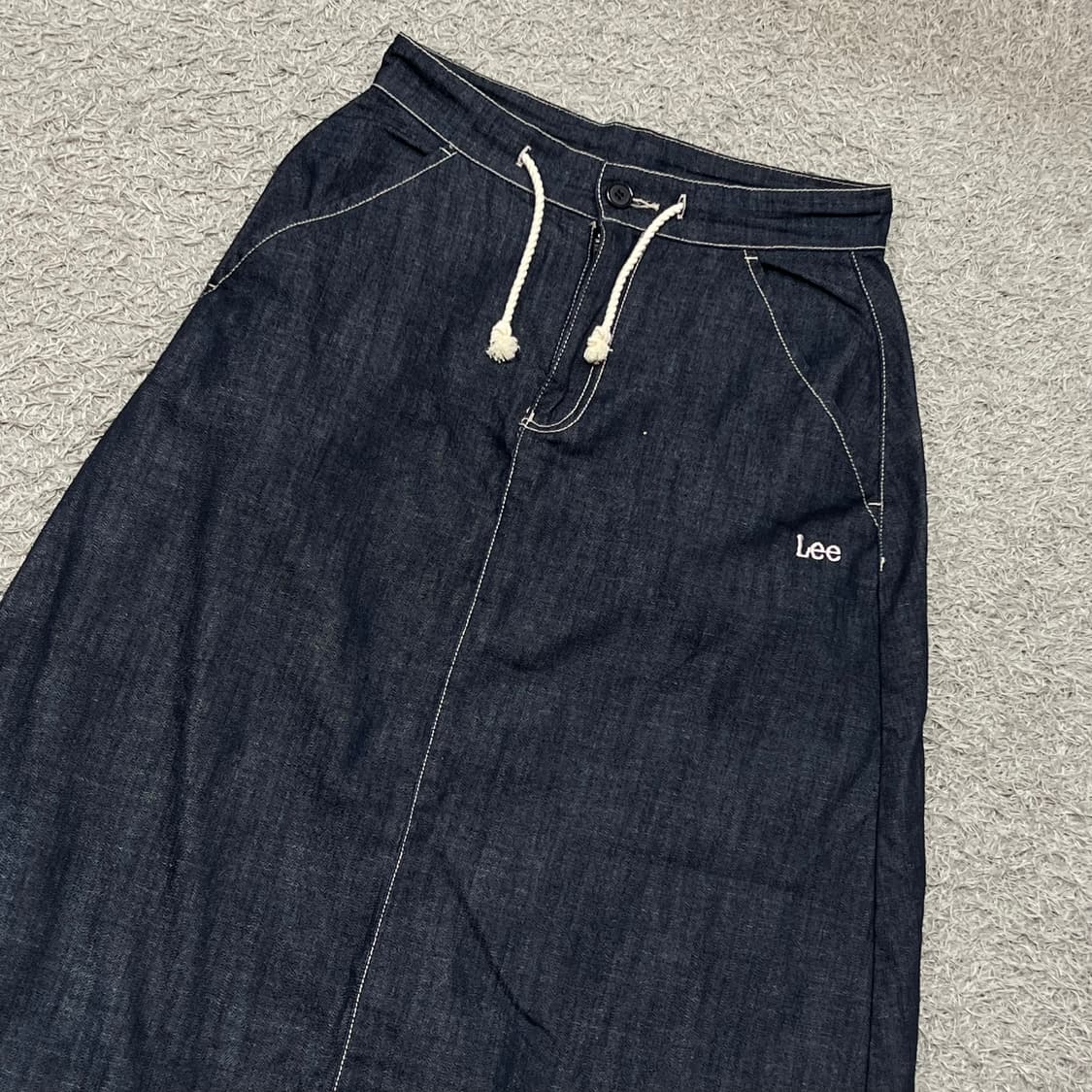 [우먼95-100] 리 데님스커트 상품이미지1