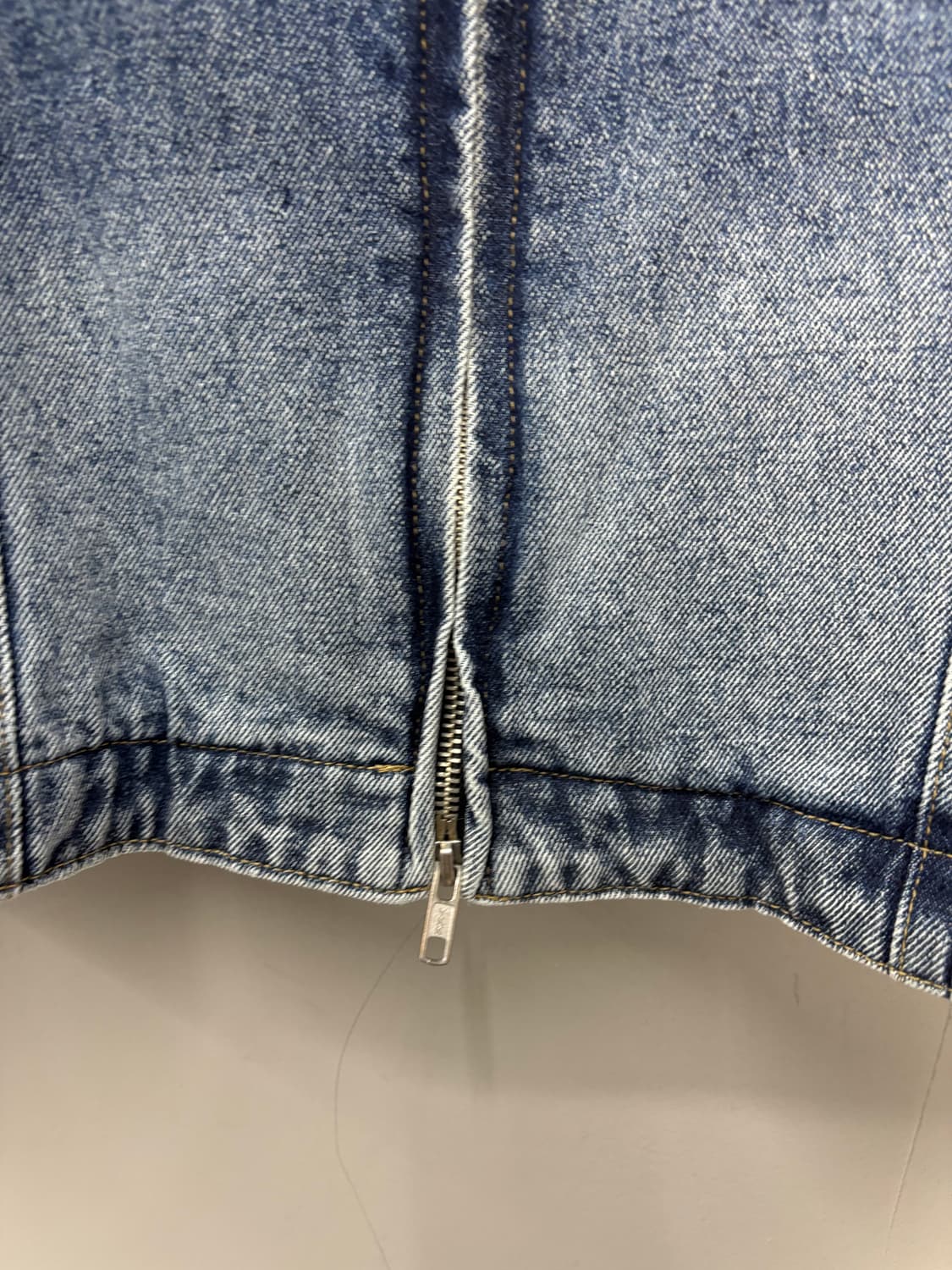 르메이 데님 워싱 라이더 자켓 A3236 상품이미지3