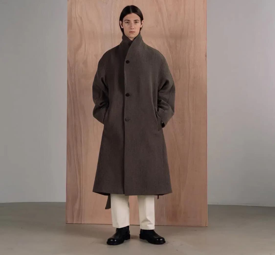 le17septembre homme shawl collar coat 상품이미지4