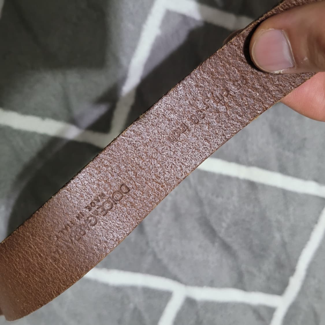 돌체앤가바나 DG 로고 브라운 벨트 85/38 상품이미지8