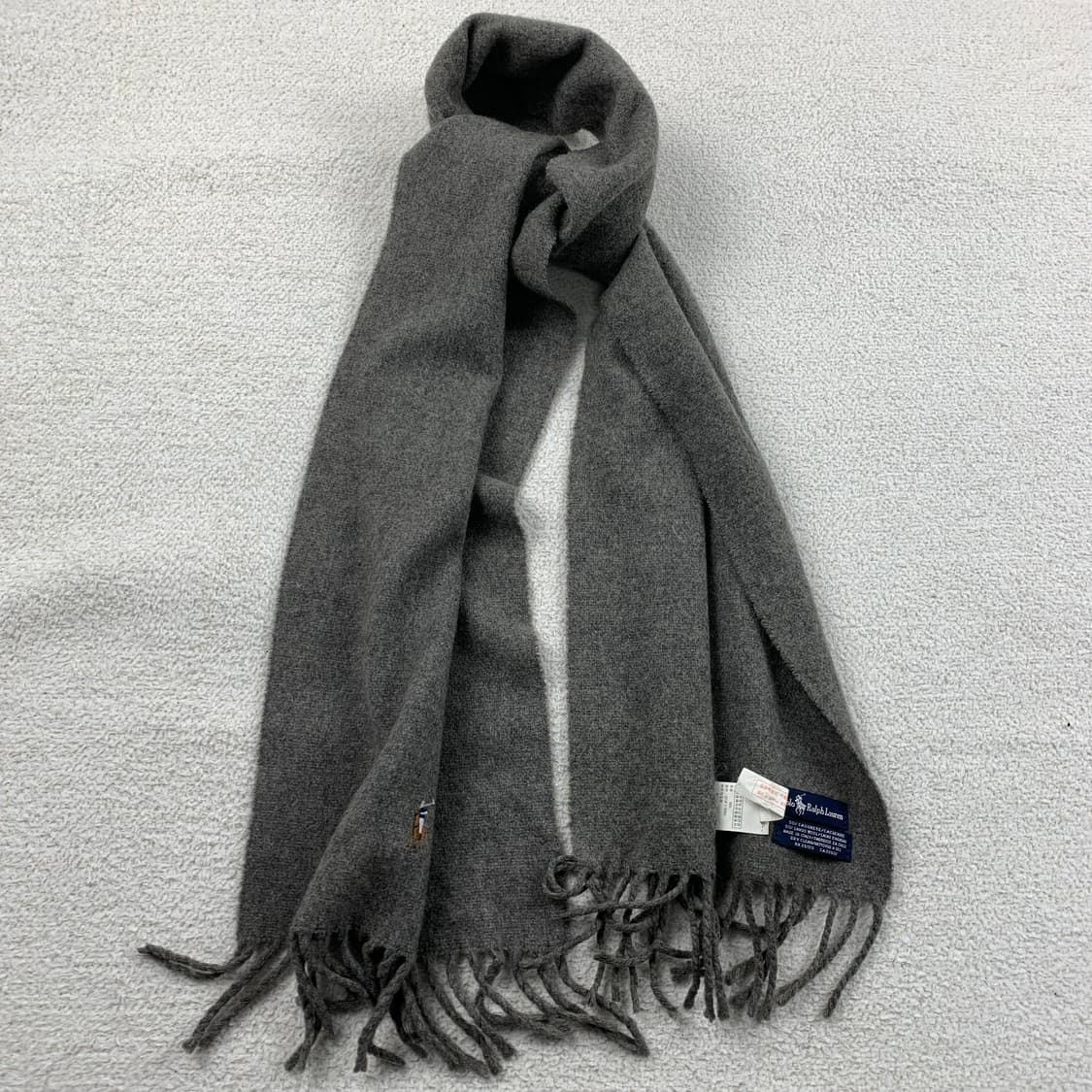 폴로 랄프로렌 멀티포니 이태리제 캐시미어 램스울 혼방 머플러 상품이미지4