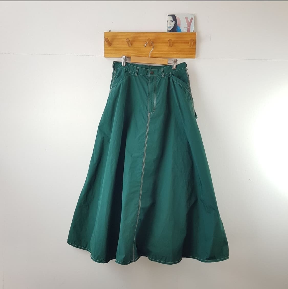 빔즈보이 나일론 델타 워크 스커트 상품이미지3