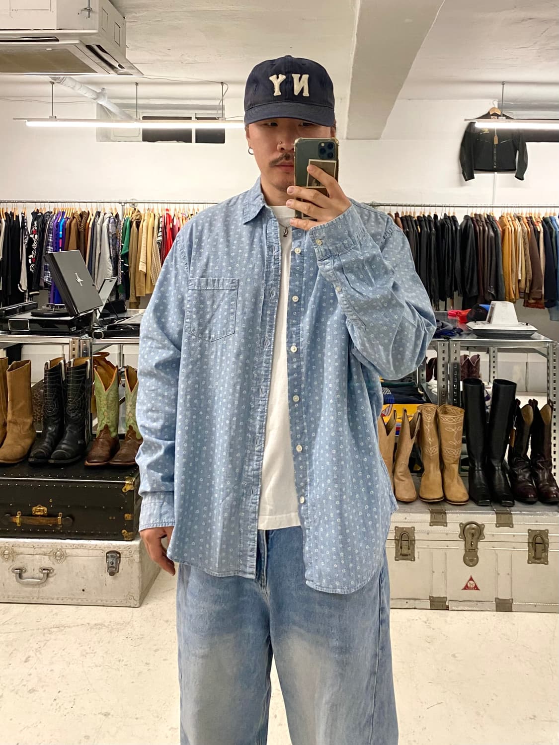 J.CREW chambray shirts 제이크루 샴브레이 셔츠 상품이미지1