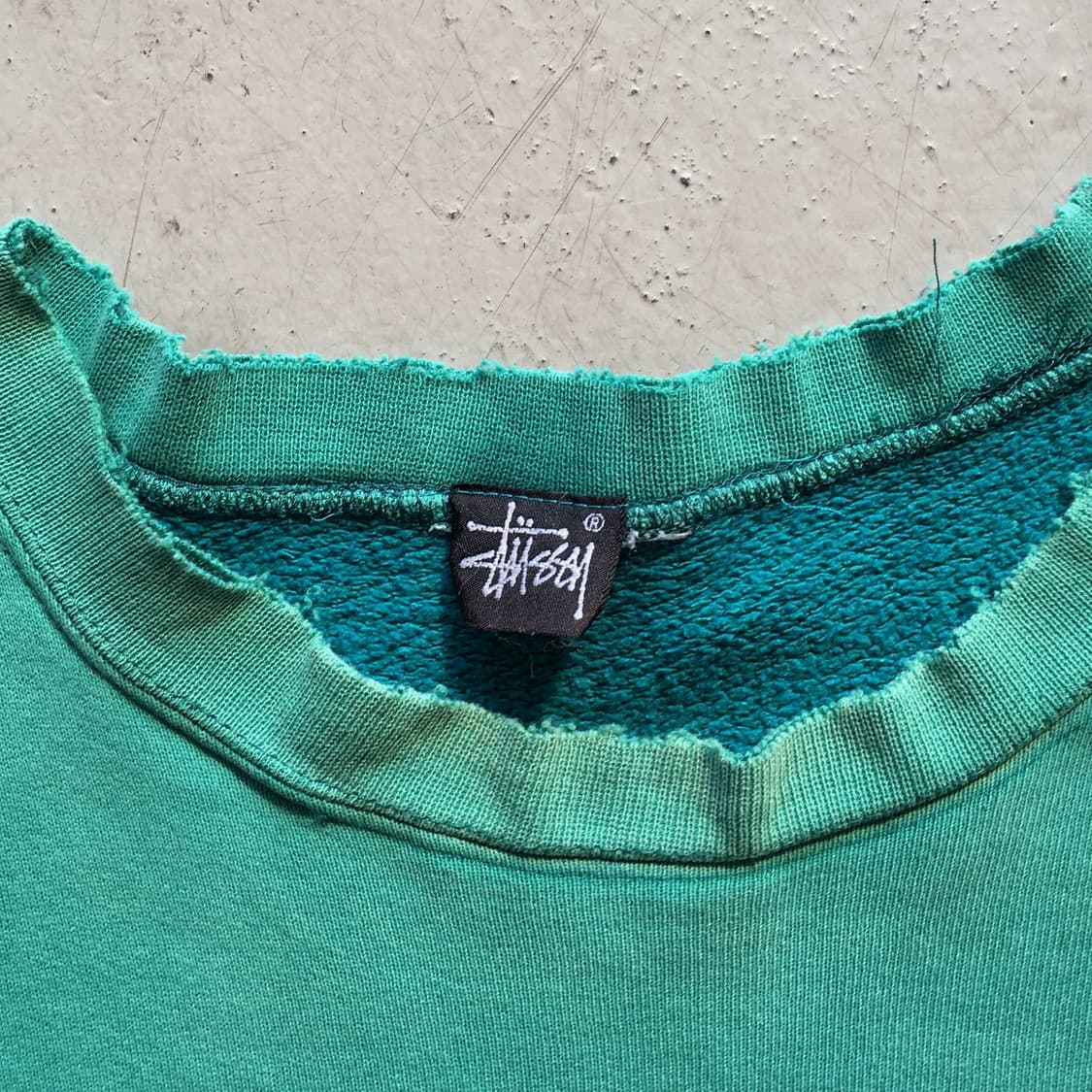 1980’s Made In USA Stussy Sweat Shirt 상품이미지3