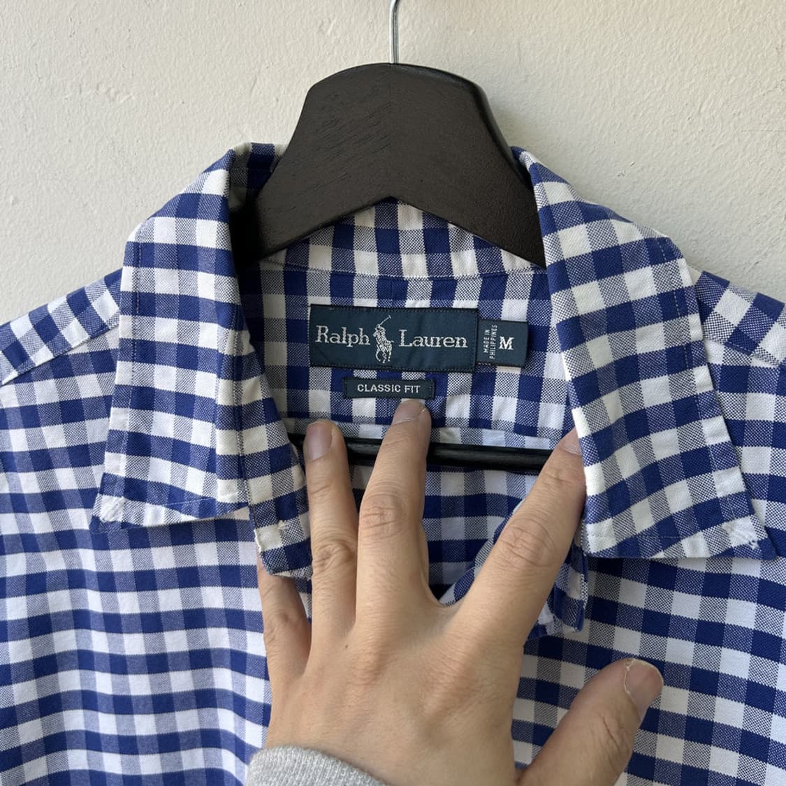 16702 - 폴로 랄프로렌 체크 반팔 셔츠 상품이미지3