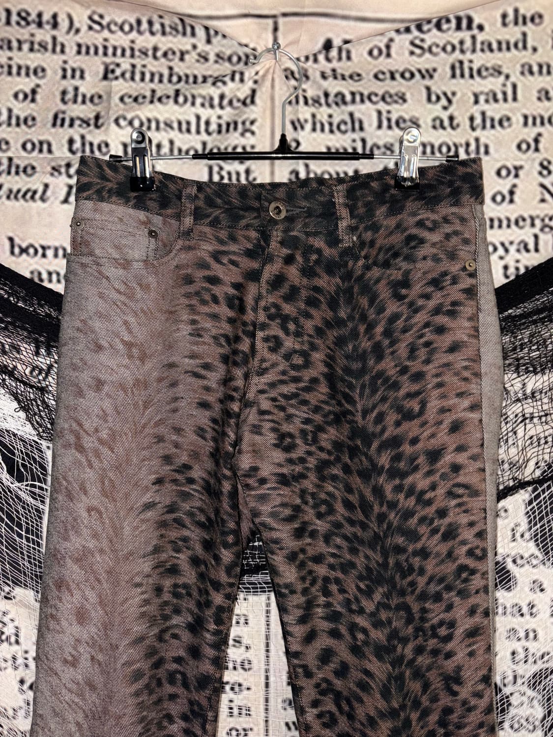 5351 pour les hommes loopard boots cut  상품이미지3