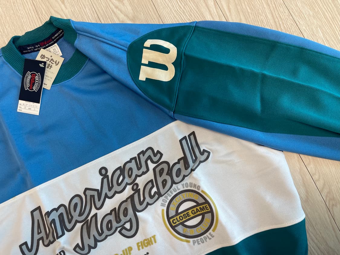 윌슨 90s 올드 스웻셔츠 맨투맨 5번 Wilson OLD 1990 L 상품이미지4