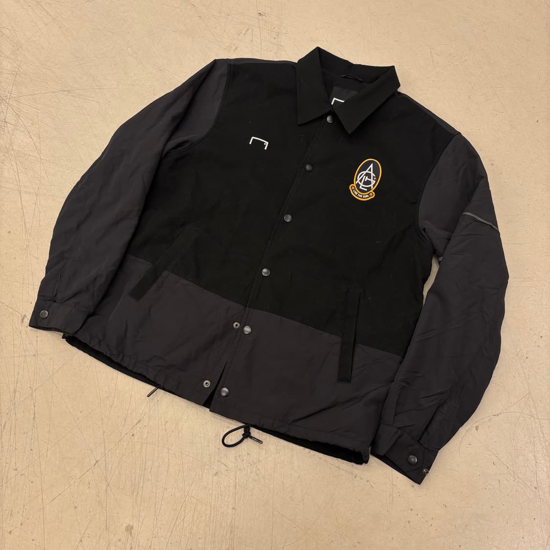 골스튜디오 블랙 코치 자켓 상품이미지1