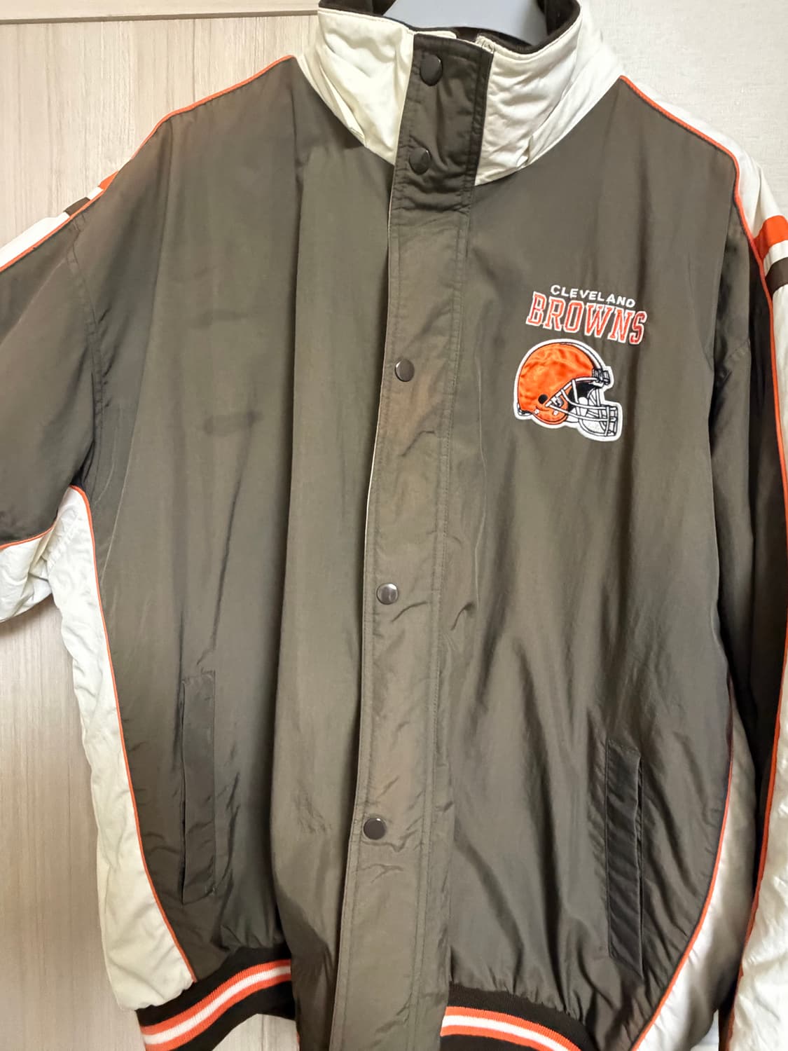 NFL 클리블랜드 점퍼 상품이미지1