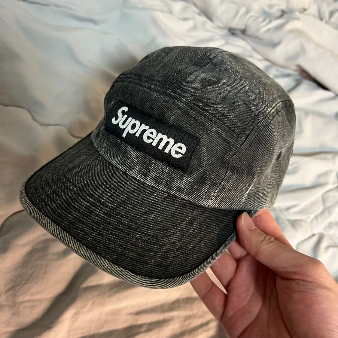 슈프림 데님 캠프캡 모자 24SS 상품이미지2