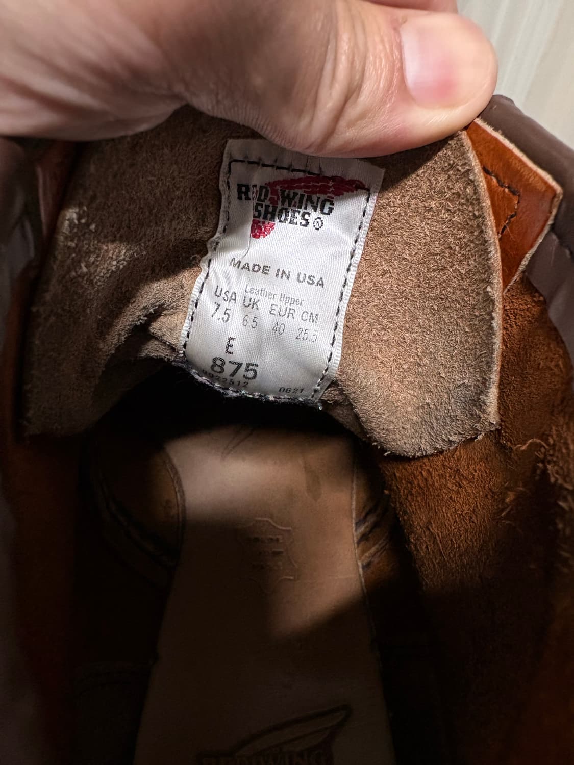 레드윙 목토 255 us7.5 상품이미지8