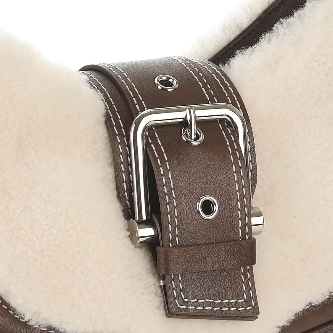 오소이) 호보 버클 백 시어링 콤비 상품이미지9