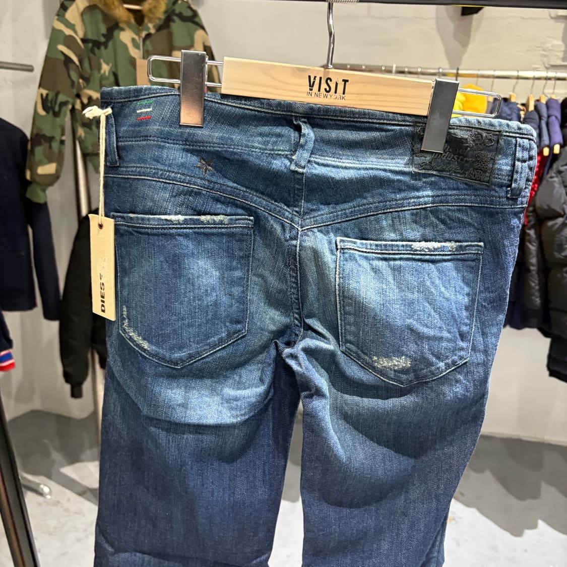 디젤 진 윌키 데님청팬츠 상품이미지4