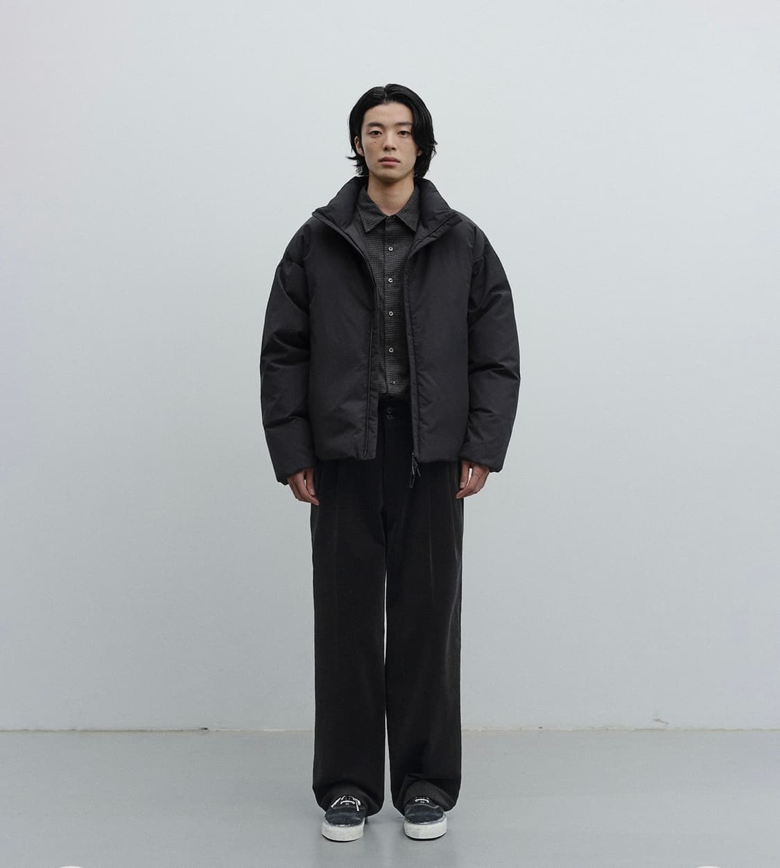 어나더오피스 스노우맨 패딩 자켓 (블랙, 2) 상품이미지1