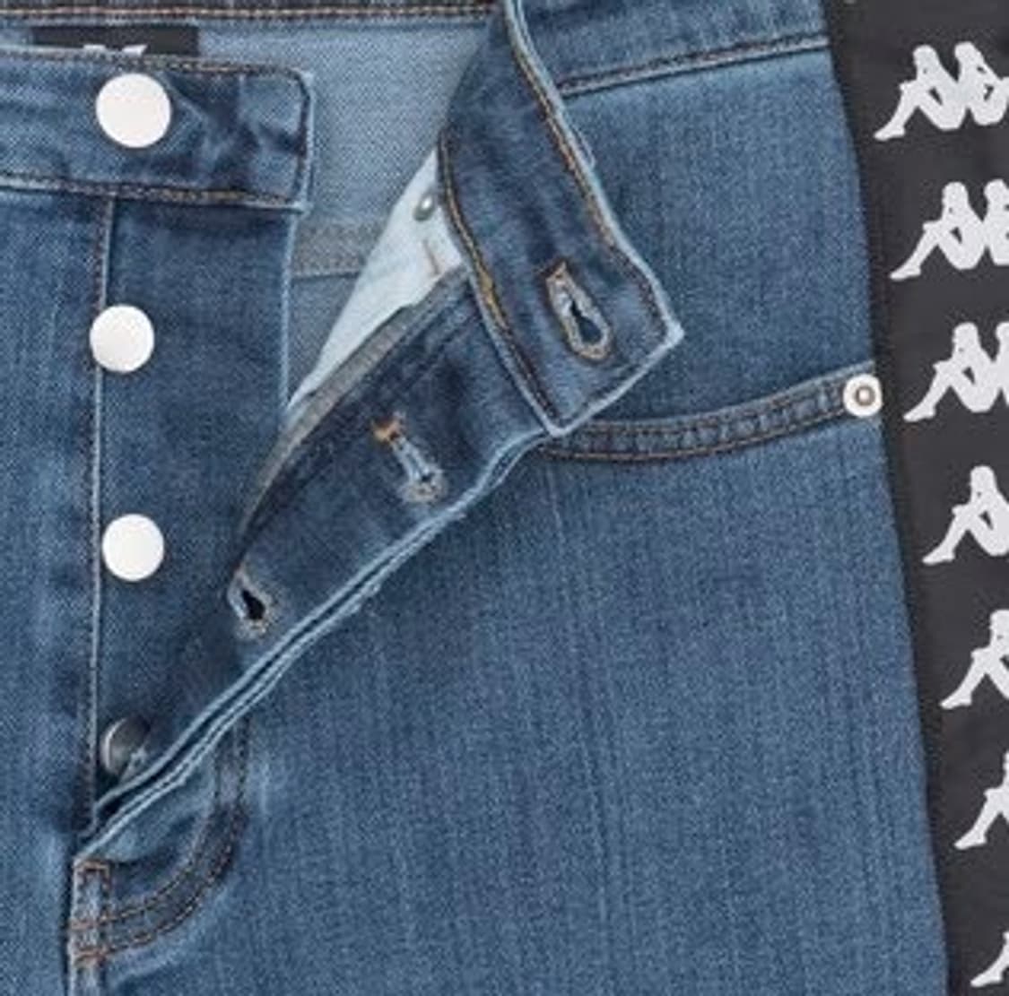 카파 / 컬렉션 카파콘트롤 사이드로고 데님팬츠 / M 상품이미지4