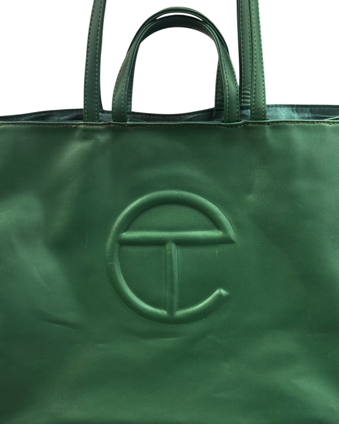 텔파 라지 쇼핑백 다크 올리브 상품이미지6