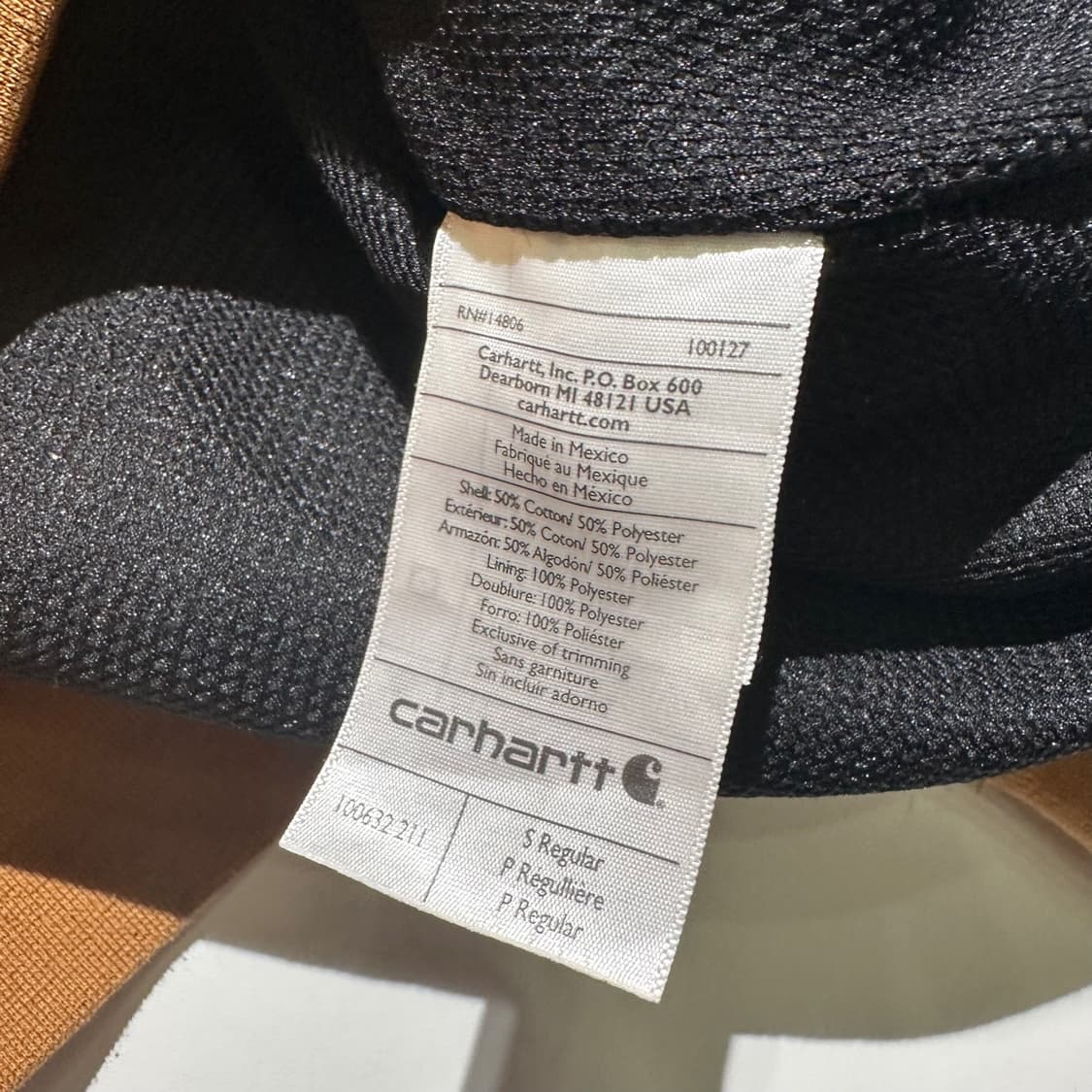 칼하트 레인디펜더 써멀 후드집업 상품이미지6