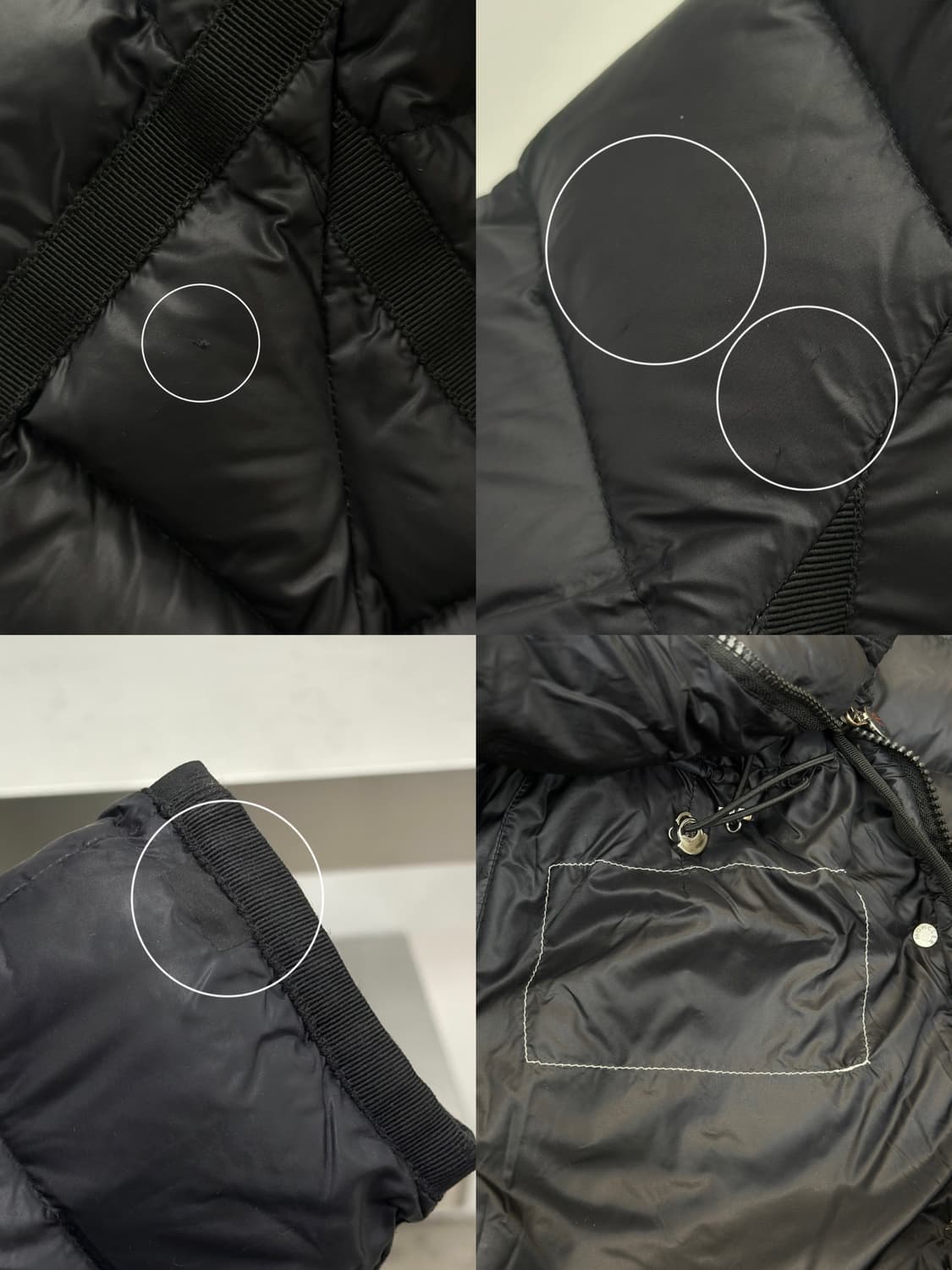 몽클레어 헤르민 블랙 롱 패딩  상품이미지10