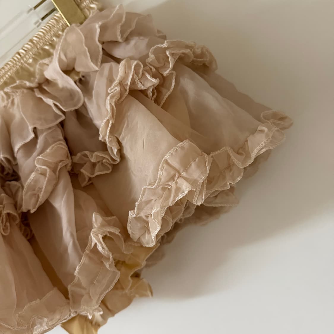 새상품 여자 쉬폰 캉캉 미니스커트 상품이미지5