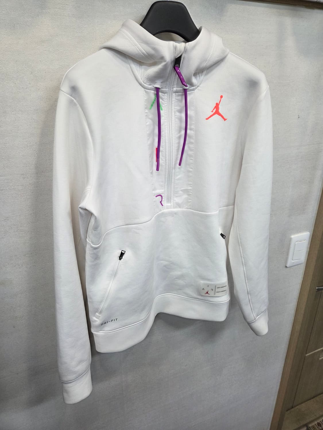 조던 에어플리스 아노락 후드티 m 상품이미지8