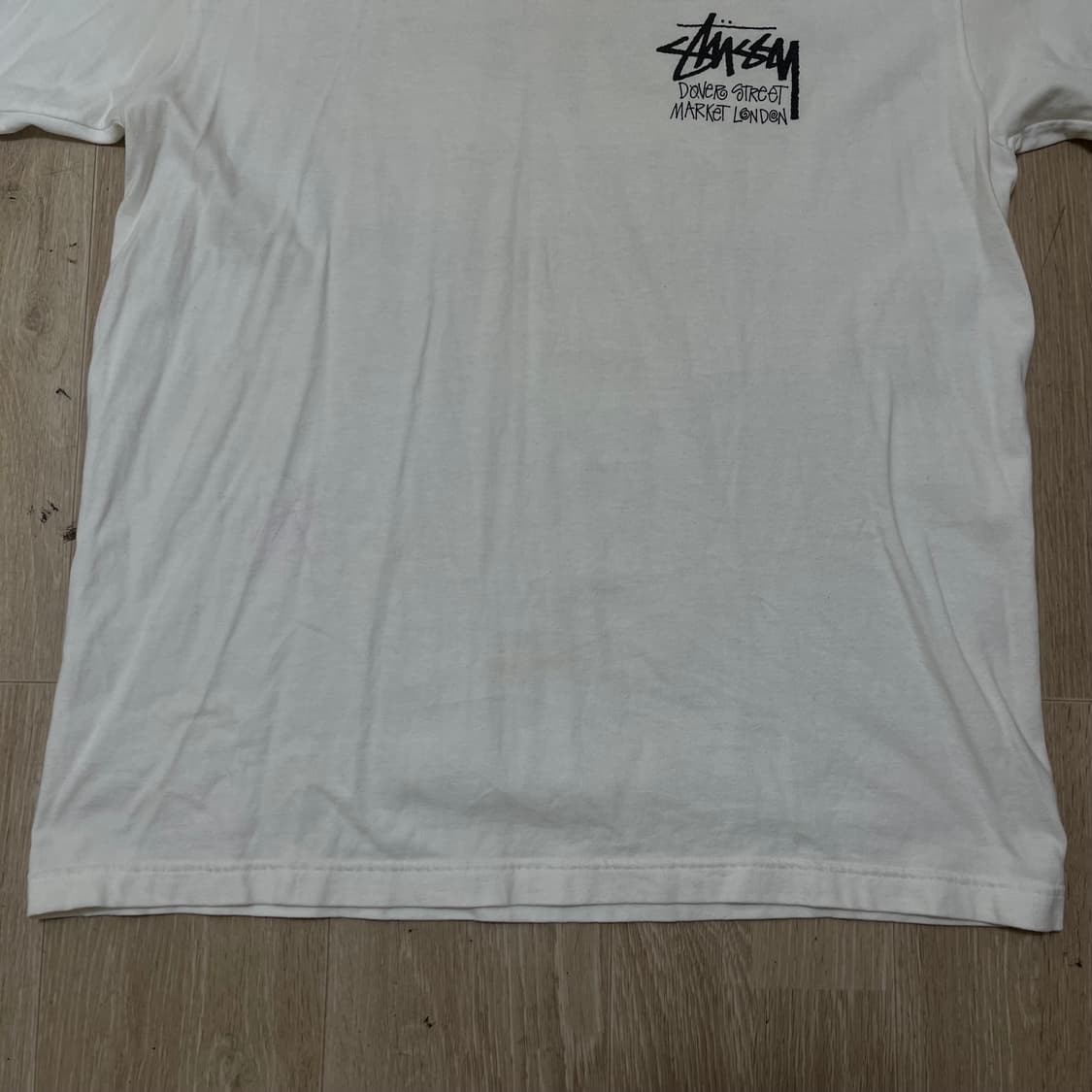 스투시 X 도버 스트리트 마켓 빅로고 반팔티 M/95 상품이미지5