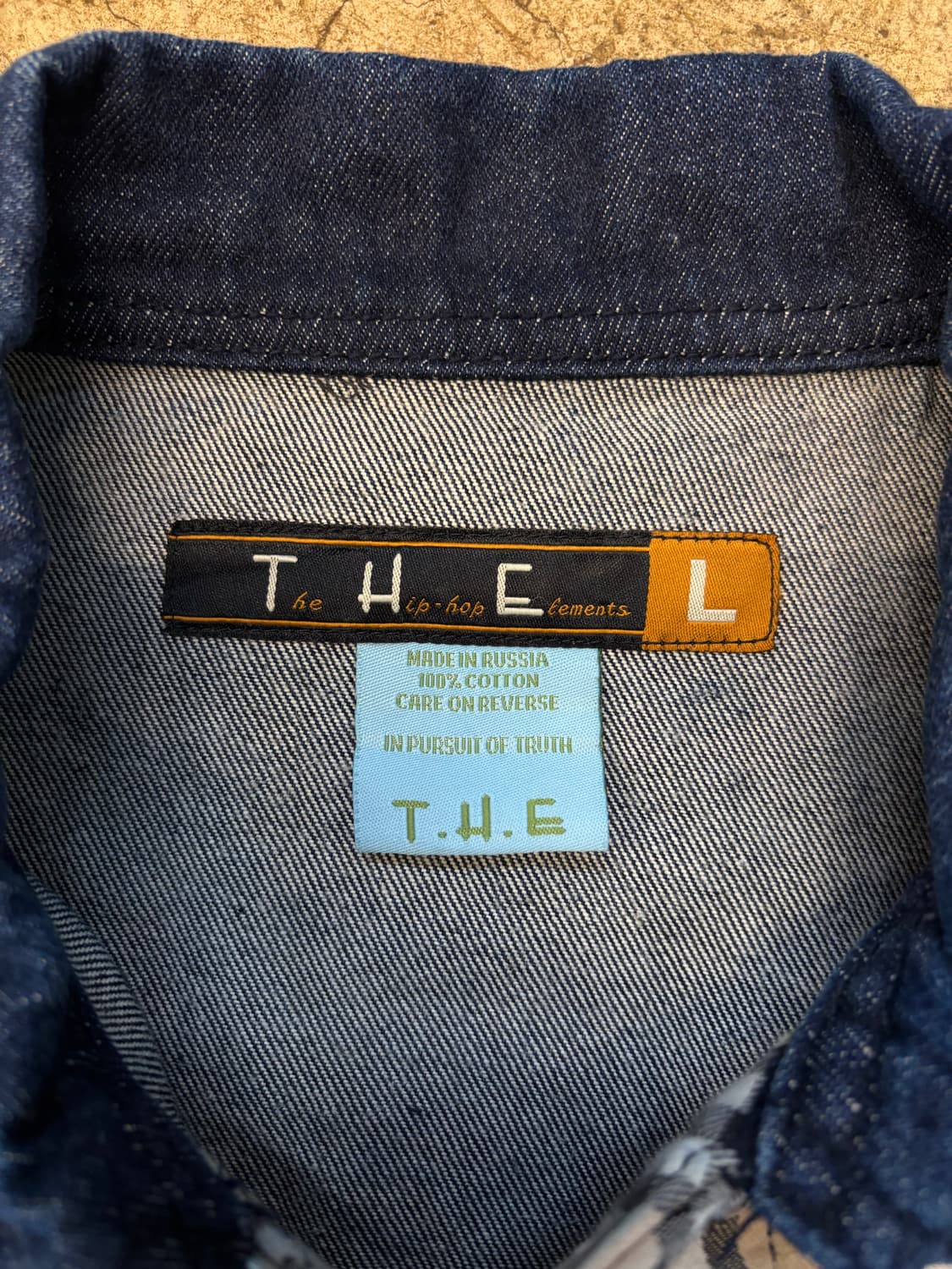 The Hip-hop Elements 데님 재킷 상품이미지4