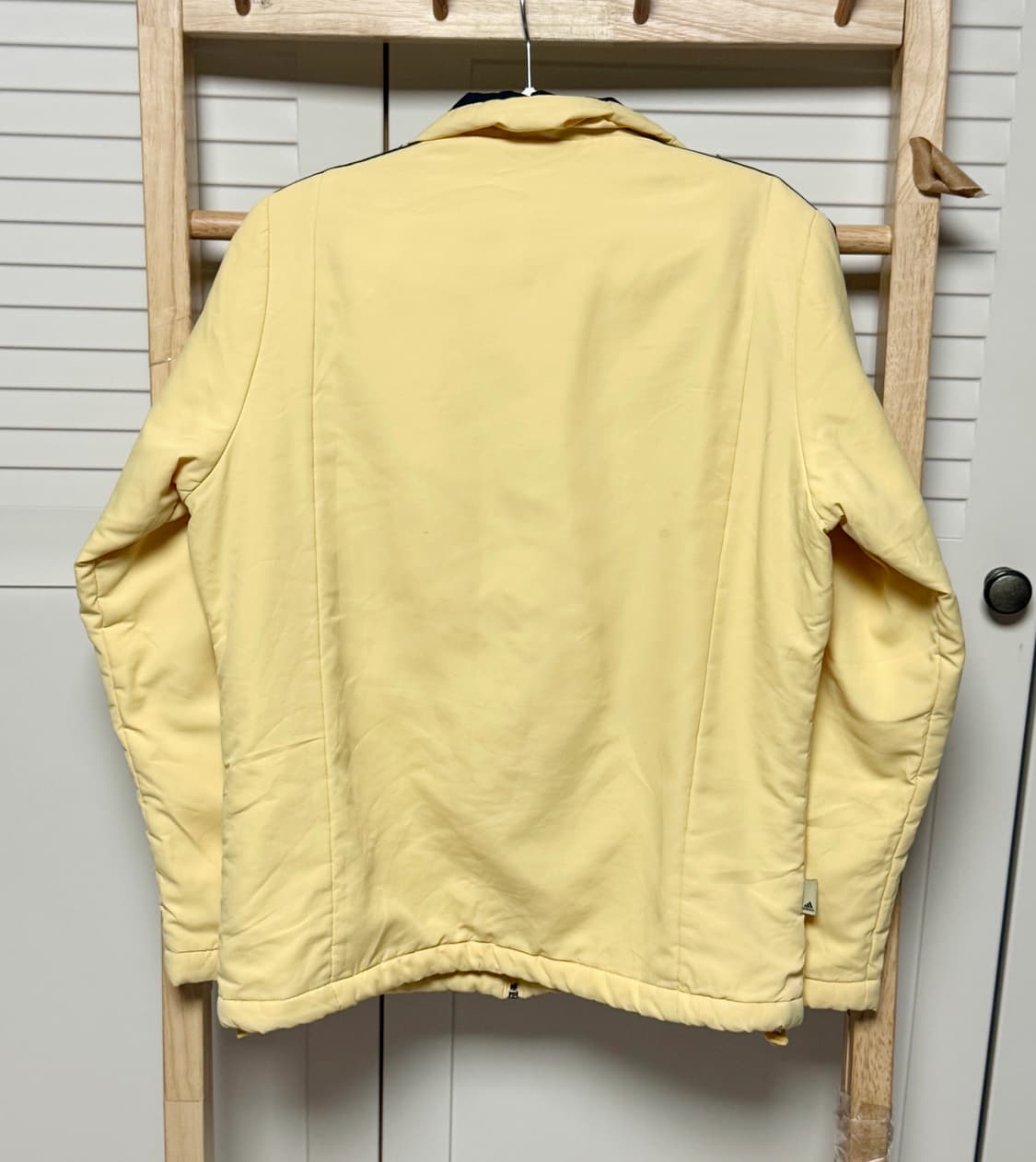 아디다스 삼선 연노랑 바람막이 점퍼 자켓 초경량 상품이미지4