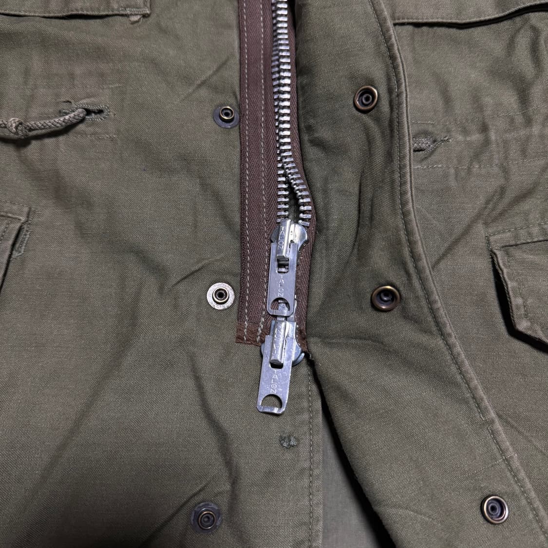 빈티지 60s USA 미군 오리지널 M51 필드자켓 S-S 상품이미지5