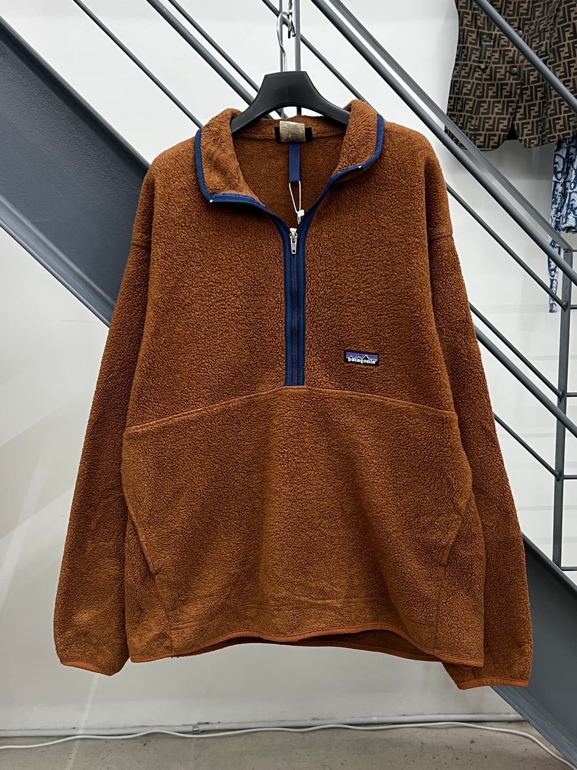 파타고니아 00s 신칠라 브라운 마수피얼 플리스 상품이미지1